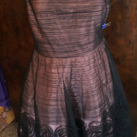 Jessica Simpson 1950's Halter Cocktail Prom Dress MINT CONDITION - Picture 8 of 11